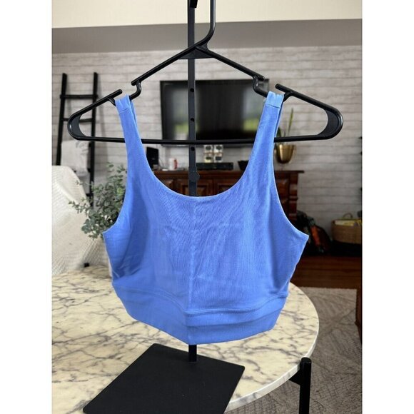 Nike Zenvy Rib Light-Support Non-Padded Longline Sports Bra Womens Size S - Picture 3 of 7